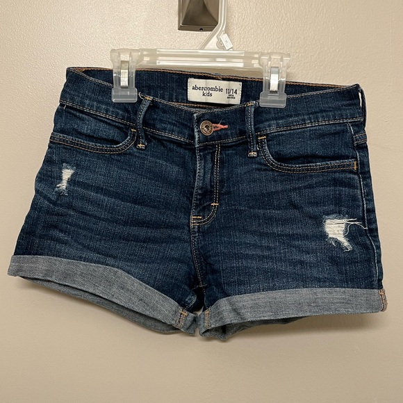 Abercrombie Kids Denim Short Size 13/14 - Picture 1 of 3